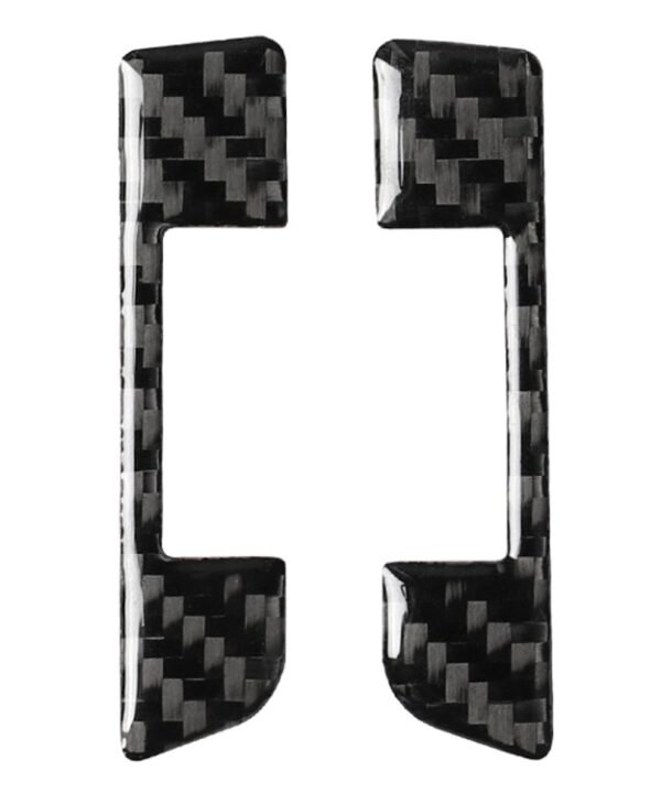 Car Carbon Fiber Left and Right Air Outlet Decorative Sticker for Lexus NX200 / 200t / 300h 2014-2021, Left and Right Drive Universal