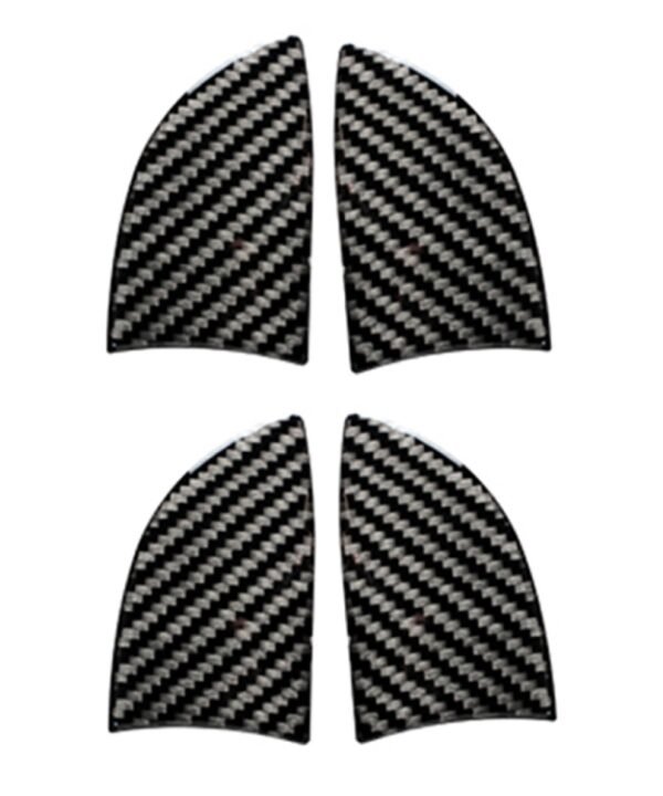 Car Carbon Fiber Inner Door Bowl Decorative Sticker for Lexus NX200 / 200t / 300h 2014-2021, Left and Right Drive Universal