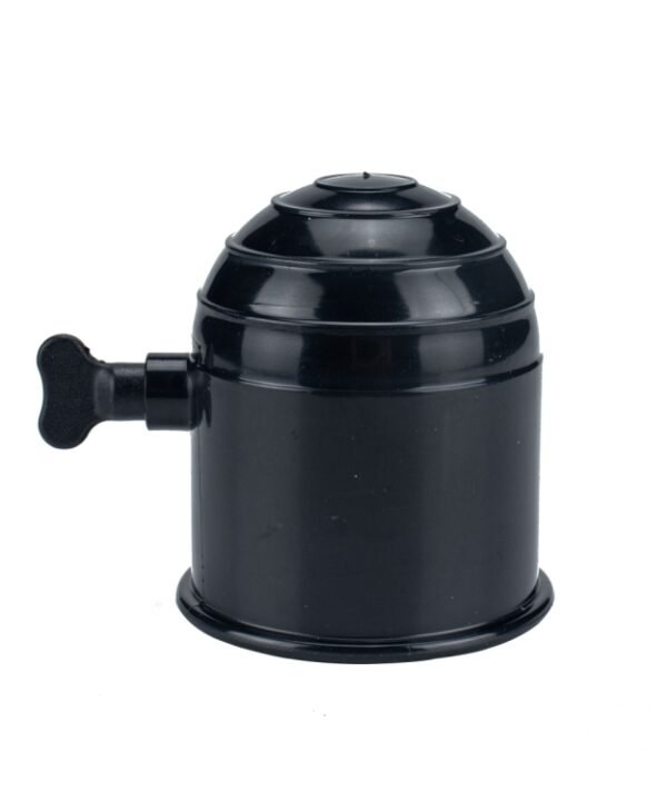 50mm Black Plastic Car Truck Tow Ball Cover Cap Towing Hitch Trailer Towball Protection