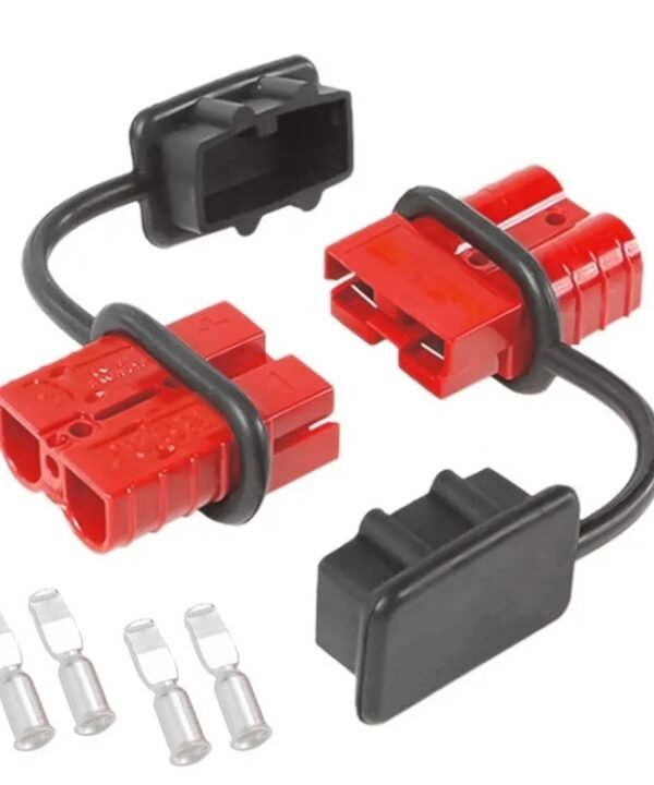 50Amp Battery Quick Connerctor Plug + Dust Cover for Car Caravan
