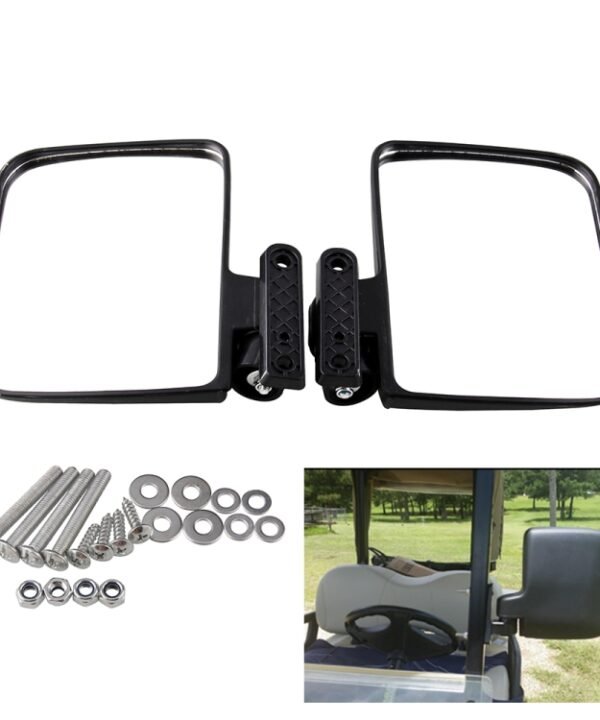 Side Mirror Rear View Mirror for Golf Carts