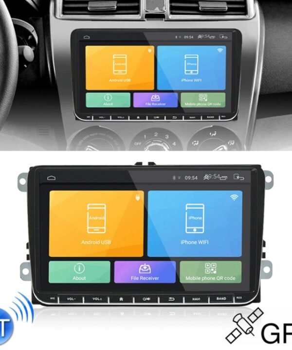 CKVW92 HD 9 inch 2 Din Android 6.0 Car MP5 Player GPS Navigation Multimedia Player Bluetooth Stereo Radio for Volkswagen, Support FM & Mirror Link, Europe Map Version