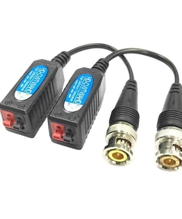 2 PCS Anpwoo 200TC Screwless-type Video Balun HD-CVI/AHD/TVI 1CH Passive Transceiver