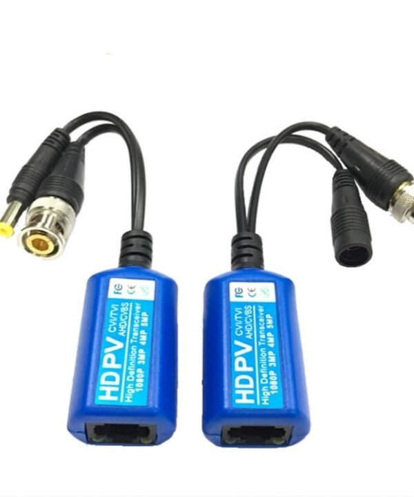 2 PCS Anpwoo 215PV  2 in 1 Power + Video Balun HD-CVI/AHD/CVI Passive Twisted Transceiver