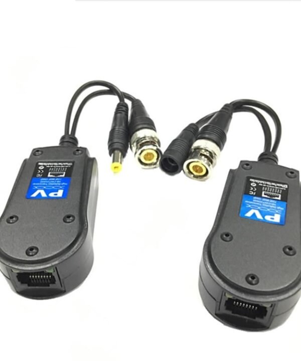 2 PCS Anpwoo 230PV Spliceable 2 in 1 Power + Video Balun HD-CVI/AHD/TVI Passive Twisted Transceiver