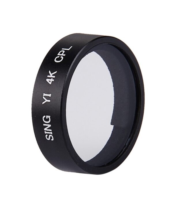 SING for Xiaomi Xiaoyi Yi II Sport Action Camera Proffesional 4K CPL Filter(Black)