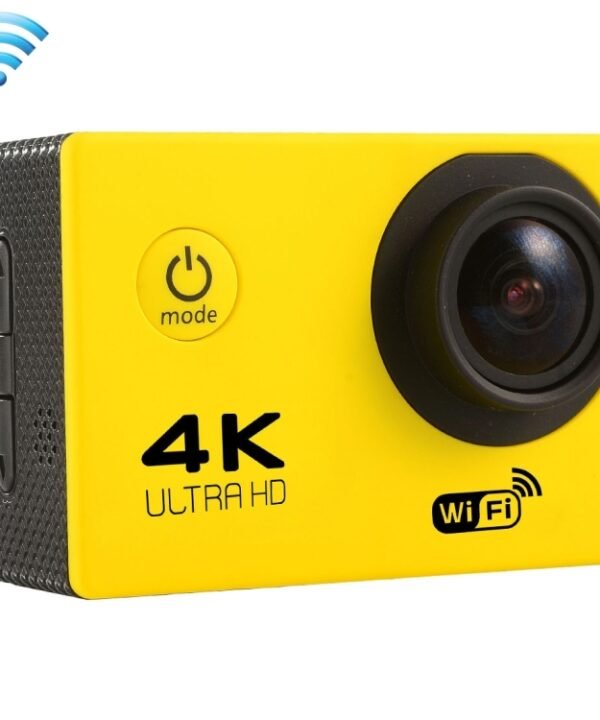 F60 2.0 inch Screen 170 Degrees Wide Angle WiFi Sport Action Camera Camcorder with Waterproof Housing Case, Support 64GB Micro SD Card, F60 (Yellow), F60 (White), F60 (Silver), F60 (Magenta), F60 (Blue), F60 (Gold), F60 (Black)