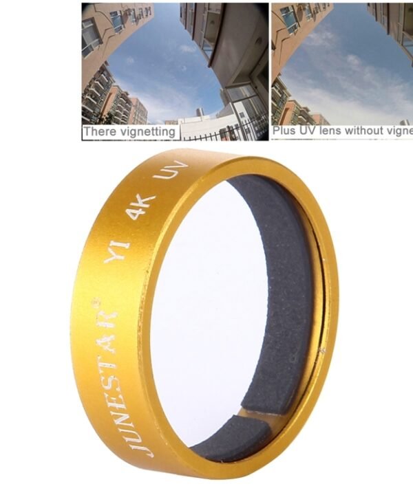 JUNESTAR for Xiaomi Xiaoyi Yi II 4K Sport Action Camera Proffesional UV Filter