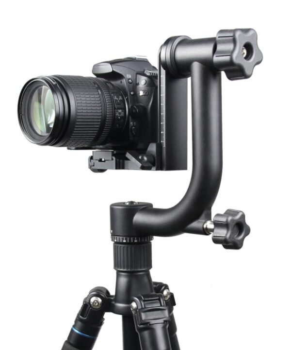 YELANGU Horizontal 360 Degree Gimbal Tripod Head for Home DV and SLR Cameras, YLG0401E