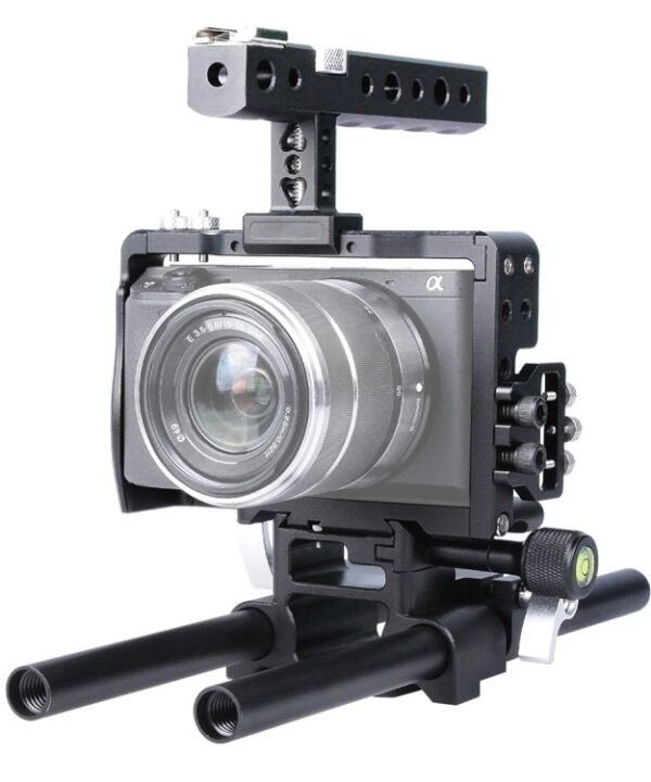 YELANGU YLG0905A Camera Video Cage Handle Stabilizer for Sony A6000/A6300/A6400/A6500