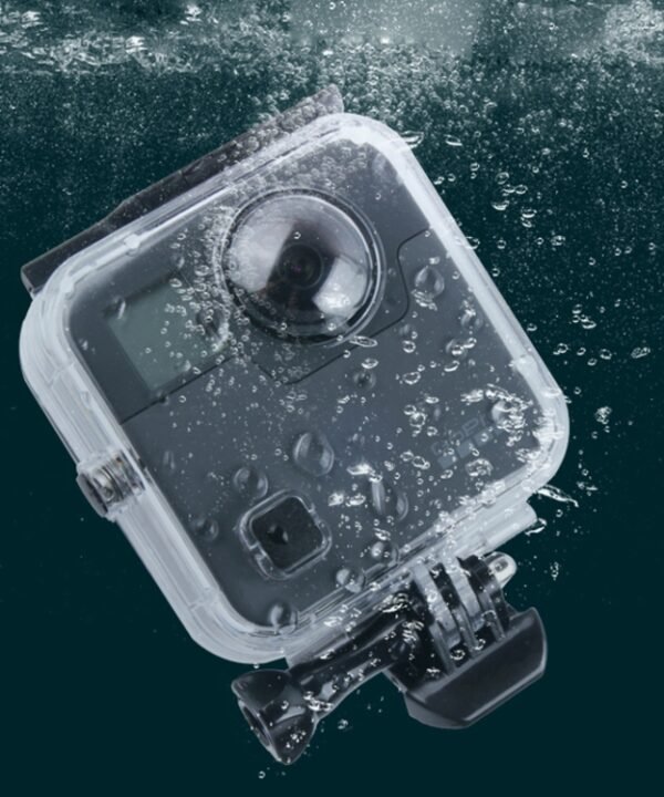 40m Waterproof Housing Protective Case  for GoPro Fusion, with Buckle Basic Mount & Screw & Wrench