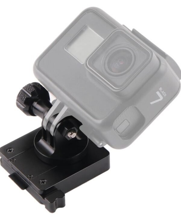 GP244-B Aluminum Mount for GoPro, Insta360, DJI and Other Action Cameras and NVG Mount Base