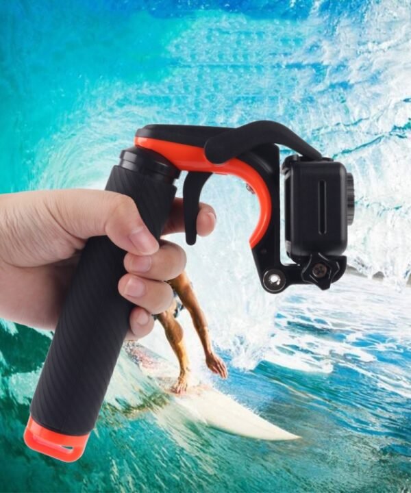 Shutter Trigger + Floating Hand Grip Diving Buoyancy Stick with Adjustable Anti-lost Strap & Screw & Wrench for DJI Osmo Action