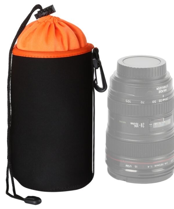 SLR Camera Lens Bag Micro Single Lens Bag Lens Inner Bile Bag Waterproof Protective Case Plus Velvet Thickening, Diameter: 10cm, Height: 18cm, Diameter: 10cm, Height: 18cm