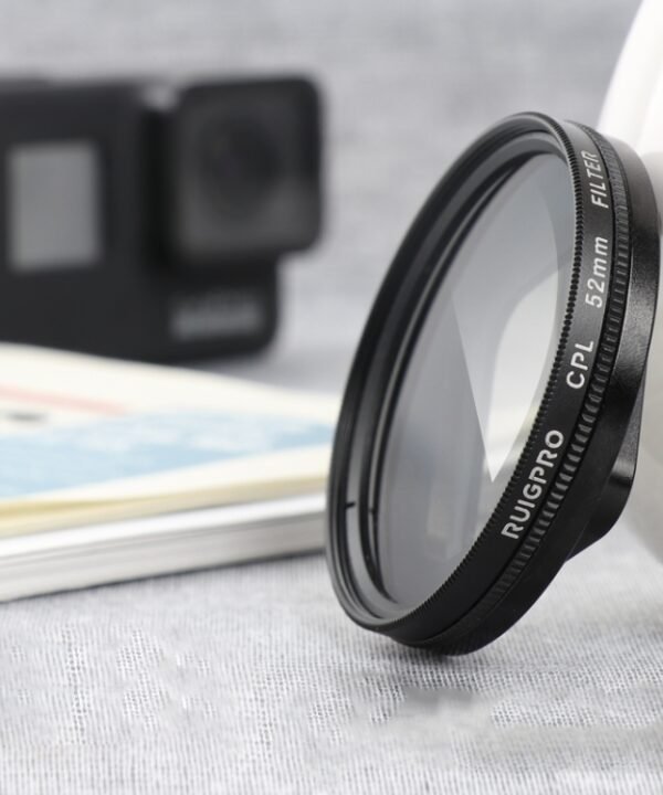 RUIGPRO for GoPro HERO 7/6 /5 Professional 52mm CPL Lens Filter with Filter Adapter Ring & Lens Cap