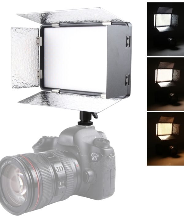 LED01 520 LEDs 4100LM Professional Vlogging Photography Video & Photo Studio Light for Canon / Nikon DSLR Cameras