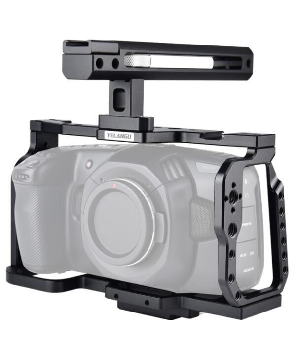 YELANGU C9-A YLG0911A Handle Video Camera Cage Stabilizer for DJI BMPCC 4K, C9-A