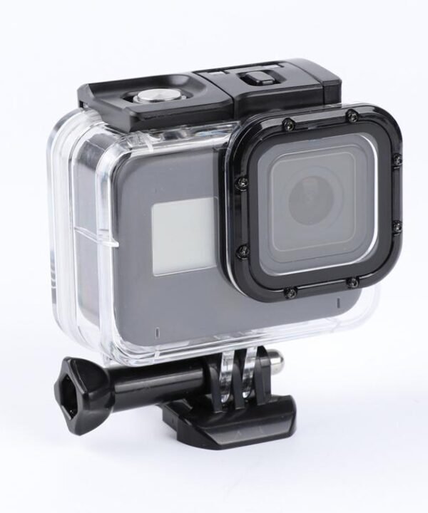 For GoPro HERO8 Black 45m Waterproof Housing Protective Case with Buckle Basic Mount & Screw, For GoPro HERO8 Black