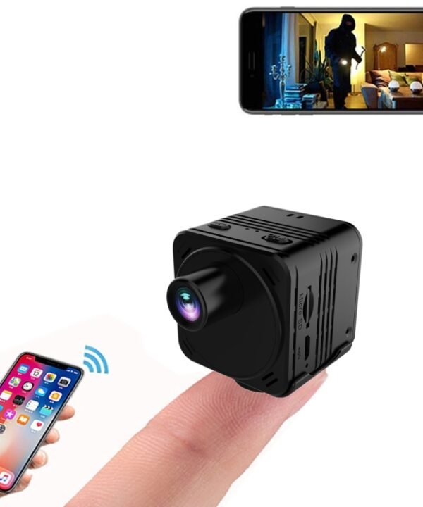 R89 Full HD 1080P WiFi Mini DV Recorder Camera, Support Monitor Detection & Night Vision & Loop Recording & TF Card