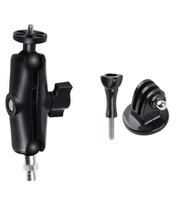 M10 9cm Connecting Rod Fixed Motorcycle Mount Holder with Tripod Adapter & Screw for GoPro, Insta360, DJI and Other Action Cameras, M10 9cm Connecting Rod Holder