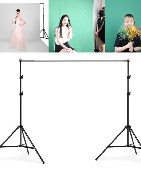 200x200cm Photo Studio Background Support Stand Backdrop Crossbar Bracket Kit