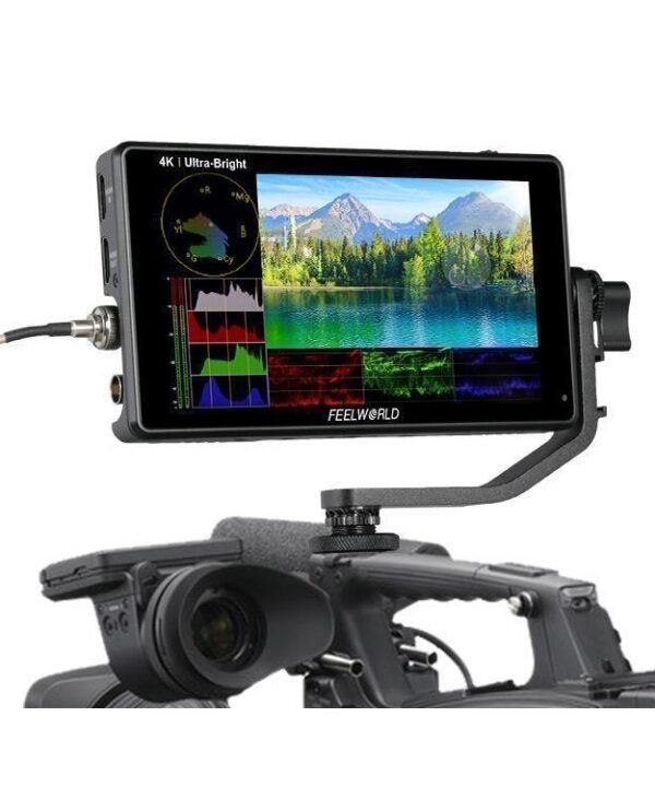 FEELWORLD LUT6S 1920x1080 2600 nits 6 inch IPS Screen HDMI 4K Touch Screen SDI HDI Camera Field Monitor