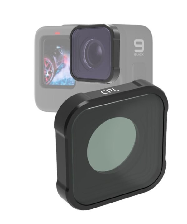 JSR KB Series CPL Lens Filter for GoPro HERO13 Black /12 Black /11 Black /10 Black /9 Black