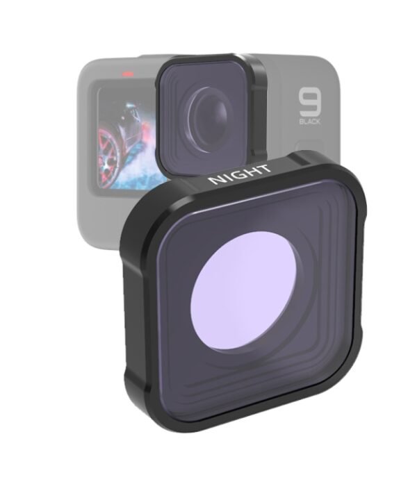 JSR KB Series NIGHT Light Pollution Reduction Lens Filter for GoPro HERO13 Black /12 Black /11 Black /10 Black /9 Black