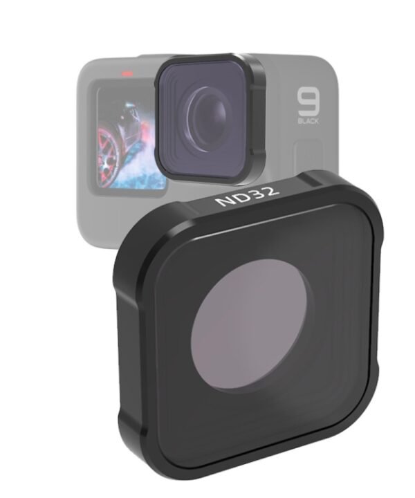 JSR KB Series ND32 Lens Filter for GoPro HERO13 Black /12 Black /11 Black /10 Black /9 Black