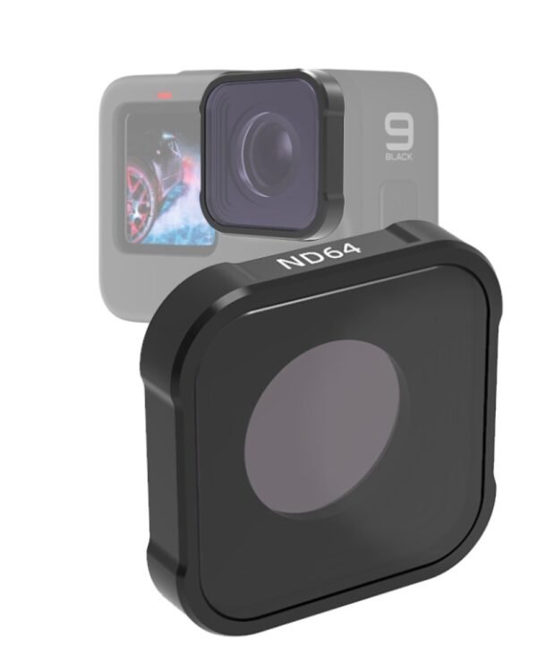 JSR KB Series ND64 Lens Filter for GoPro HERO13 Black /12 Black /11 Black /10 Black /9 Black