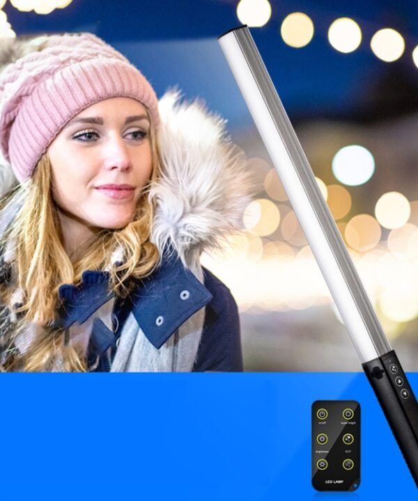 LUXCeO Q508S Dual Color Temperature 1000LM Photo LED Stick Video Light Handheld LED Fill Light Flash Lighting Lamp, Q508S