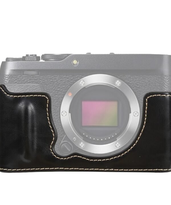 1/4 inch Thread PU Leather Camera Half Case Base for FUJIFILM XE4, For FUJIFILM XE4