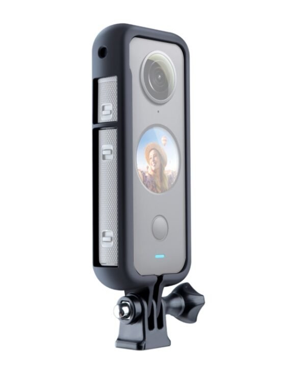 PC Plastic Protective Frame Mount Cage with Tripod Base Adapter for Insta360 One X2, For Insta360 One X2