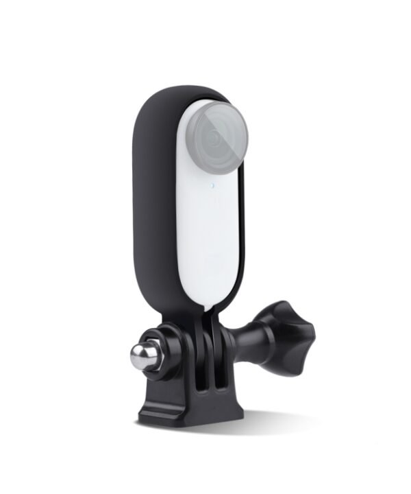Plastic Protective Frame Mount Cage with Tripod Base Adapter for Insta360 GO 2, For Insta360 GO 2