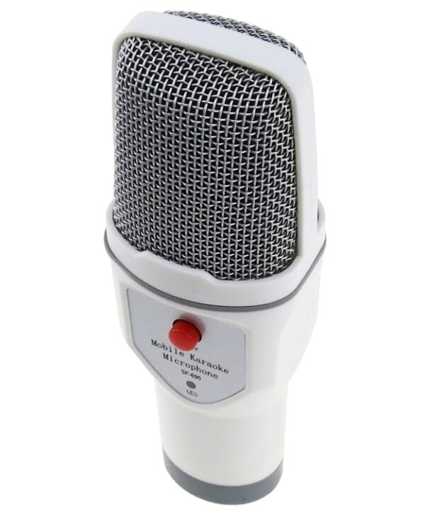 SF-690 Mobile Phone Karaoke Recording Condenser Microphone, Professional Karaoke Live Chat Capacitor Microphone