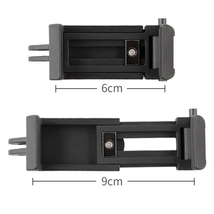 Selfie Sticks Monopods Mount Phone Clamp for iPhone, Samsung, HTC, Sony, LG and other Smartphones, Clip Range: 6-9cm, Phone Clamp - Image 3