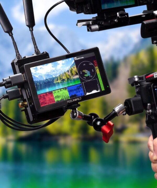 FEELWORLD LUT5 5.5 inch Ultra High Bright 3000nit Touch Screen DSLR Camera Field Monitor, LUT5