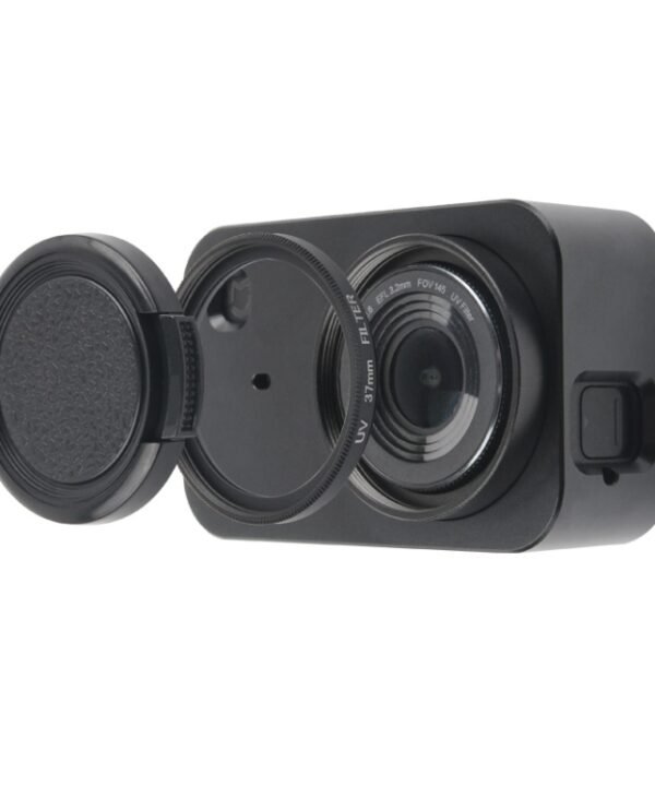 Housing Shell Aluminum Alloy Protective Cage with 37mm Filter Lens & Lens Cap & Screw for Xiaomi Mijia Small Camera