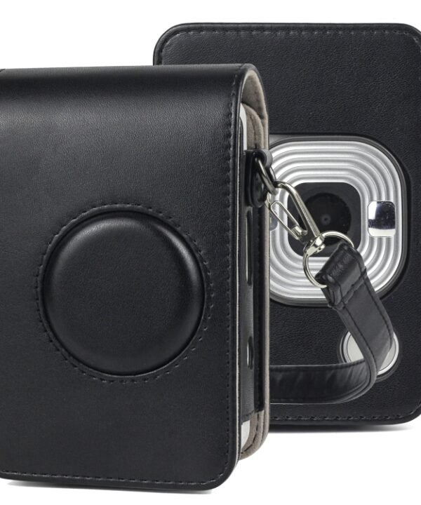 Full Body Camera Retro PU Leather Case Bag with Strap for FUJIFILM instax mini Liplay, For FUJIFILM instax mini Liplay