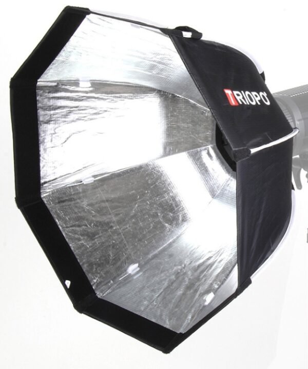 TRIOPO K2-55 55cm Speedlite Flash Octagon Parabolic Softbox Bowens Mount Diffuser, K2-55