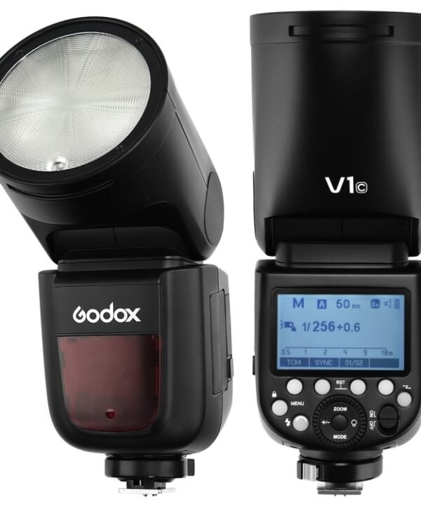Godox V1C Round Head TTL Flash Speedlite for Canon, V1C for Canon