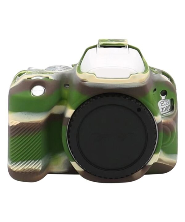 For Canon EOS 200D / EOS 200D Mark II Soft Silicone Protective Case, For Canon EOS 200D / EOS 200D Mark II, For Canon EOS 200D