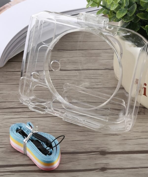 Protective Crystal Shell Case with Strap for FUJIFILM instax mini 70, For FUJIFILM instax mini 70