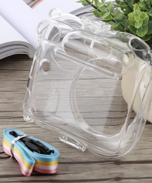 Protective Crystal Shell Case with Strap for FUJIFILM instax mini 25, For FUJIFILM instax mini 25