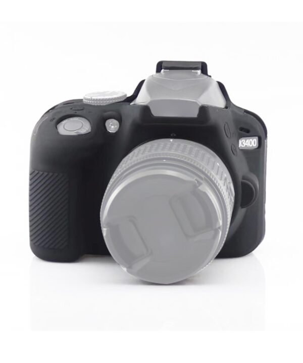 Soft Silicone Protective Case for Nikon D3400 / D3300, For Nikon D3400, For Nikon D3400 / D3300
