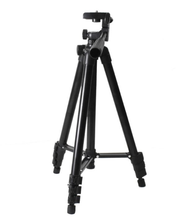 130cm 4-Section Folding Aluminum Alloy Tripod Mount with Three-Dimensional Head, L-3130 Black, L-3130 Champagne Gold, L-3130 Silver
