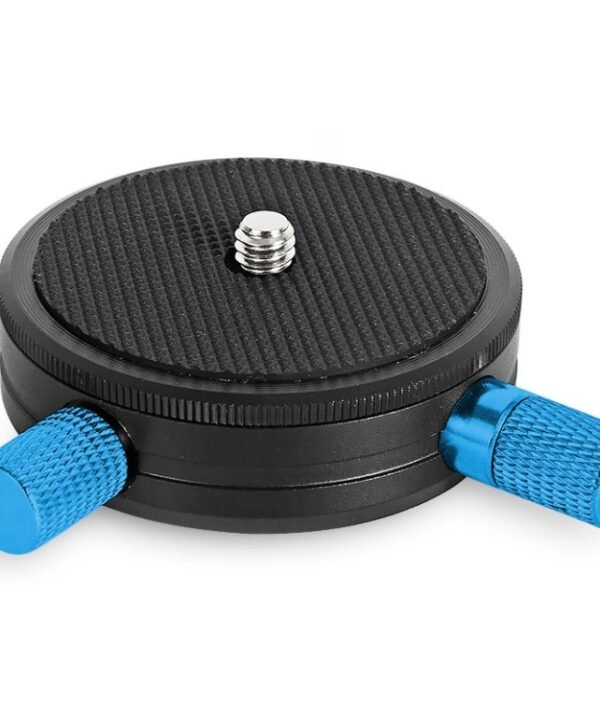 BEXIN QR-02 360 Degree Rotation Quick Release Head Camera Tripod Base Plate, QR-02 360
