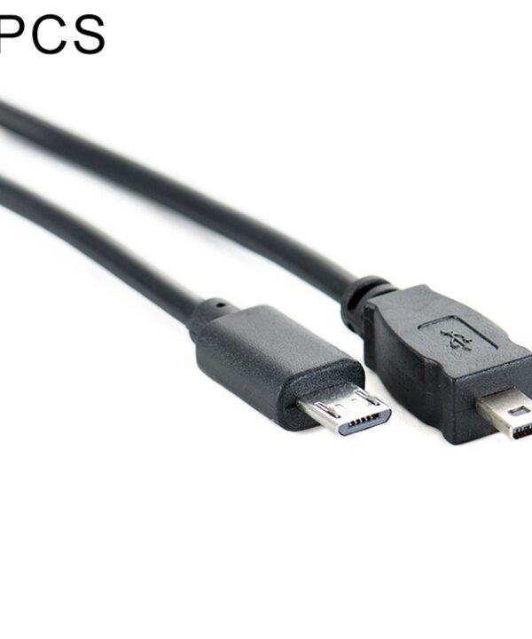 5 PCS 30cm Micro USB to Mini 8 Pin USB OTG Phone Data Cable for Nikon, Micro  to Mini 8 Pin For Nikon