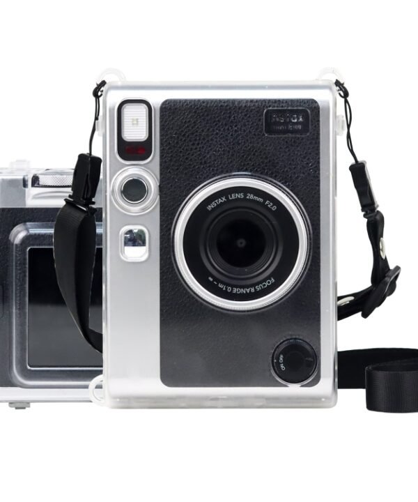Protective Crystal Shell Case with Strap for FUJIFILM Instax mini EVO, For FUJIFILM Instax mini EVO