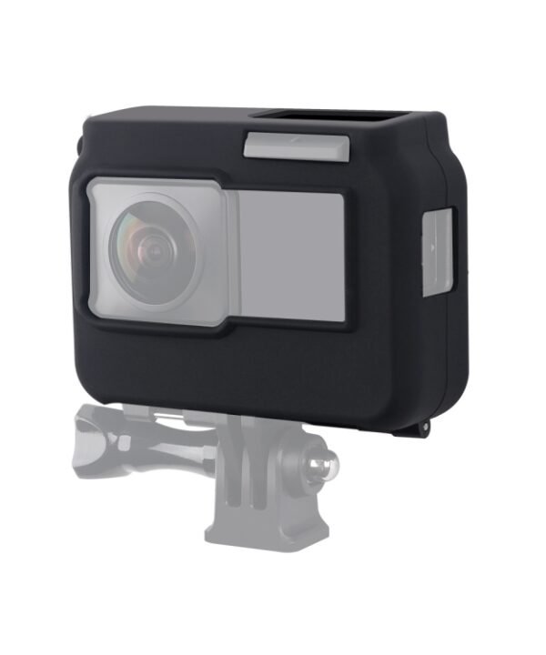 For Insta360 One R Panoramic Camera with Frame Shockproof Silicone Protective Case, Panoramic Case